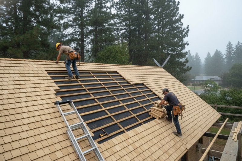Wood Shingles Repair
